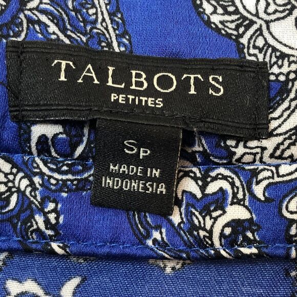 Talbots Blouse Sleeveless - Picture 14 of 15